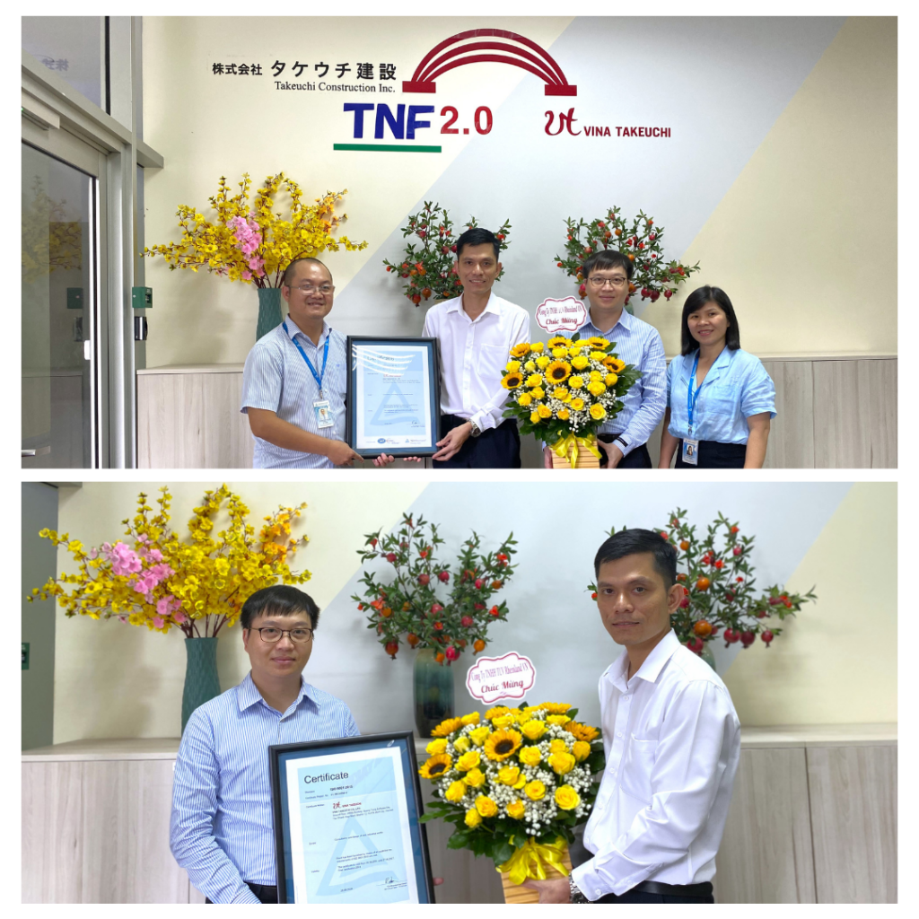 Receiving ISO 9001:2015 Certificate